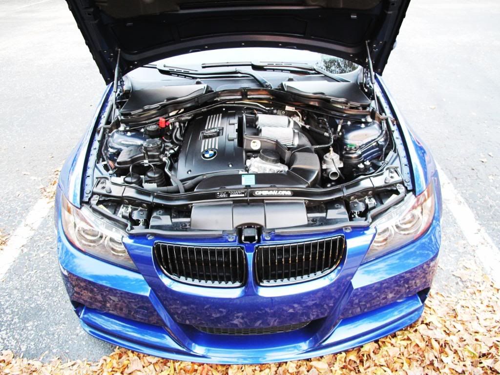 First ever? E90 M3 Microfilter cowl/covers on a 335i!!!!